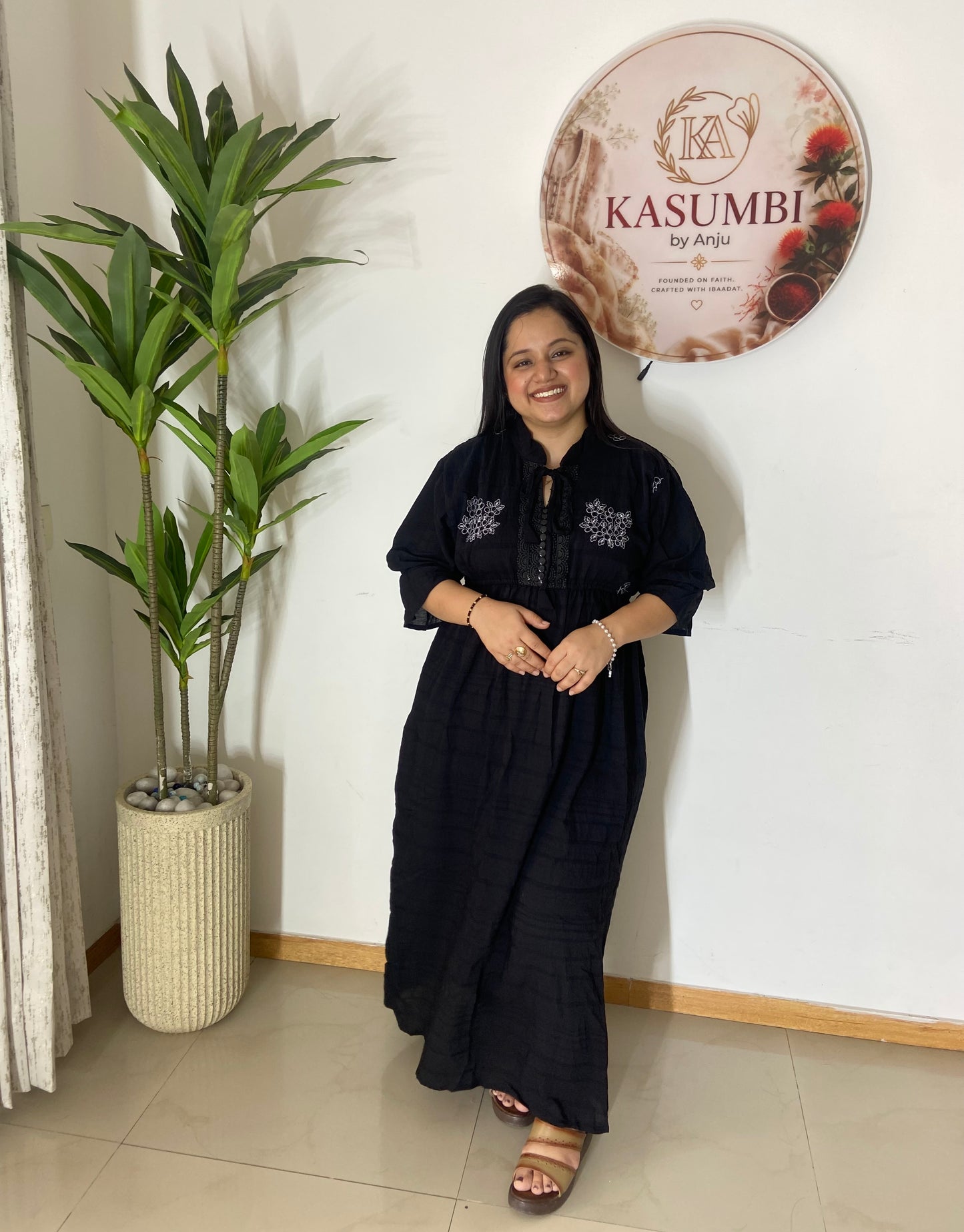 Kasumbi long kurti